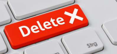 delete button