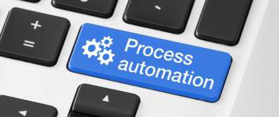 Process automation button on keyword with gears