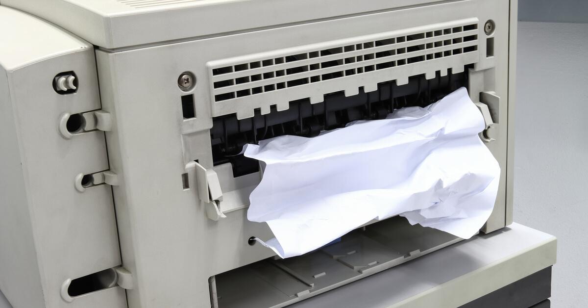 Why Laser Printers Get Paper Jams