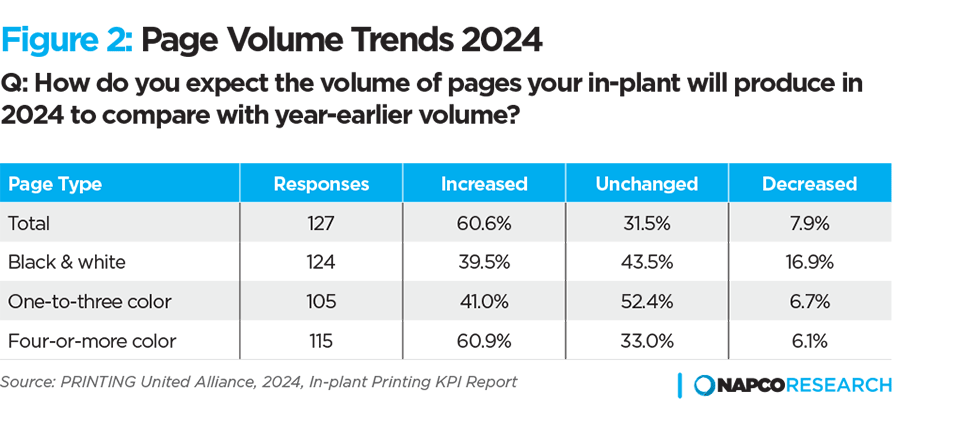 Graph: Page Volume Trends 2024